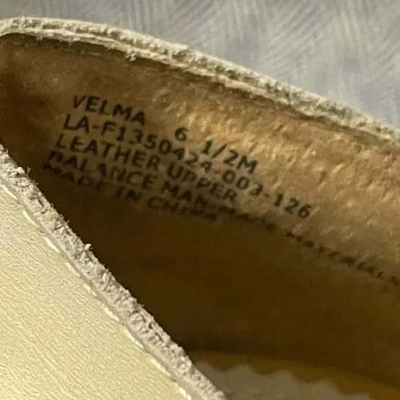 ANTHRO - Latigo - Velma Leather Oxford Heel - Picture 3 of 8